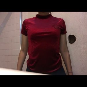 Velvet shirt